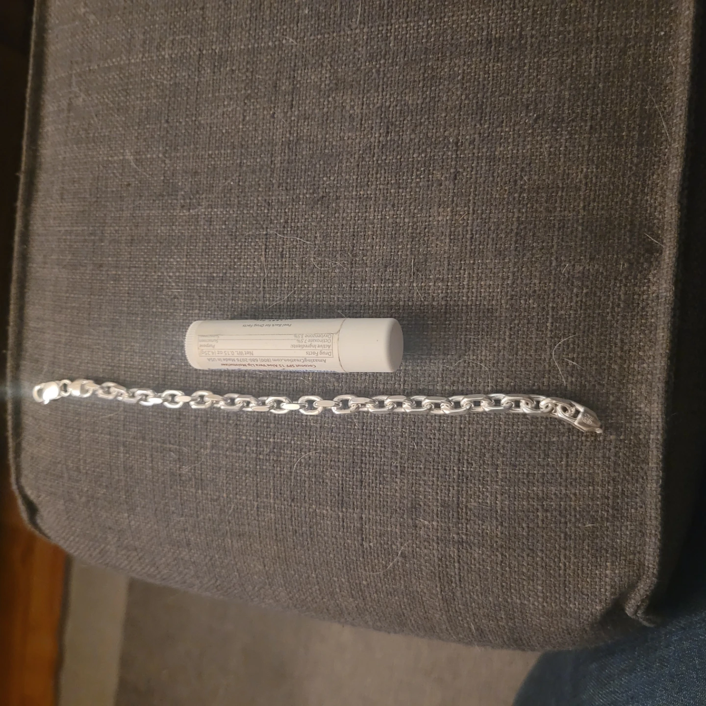 8" - 925 Italian Sterling silver bracelet - photo 2