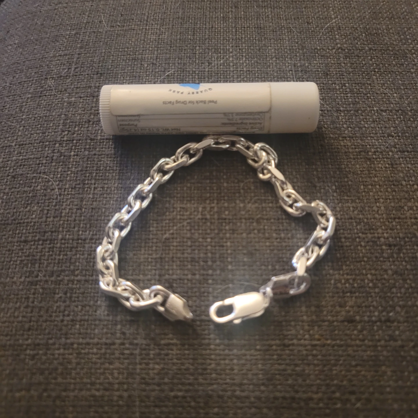 8" - 925 Italian Sterling silver bracelet - photo 4