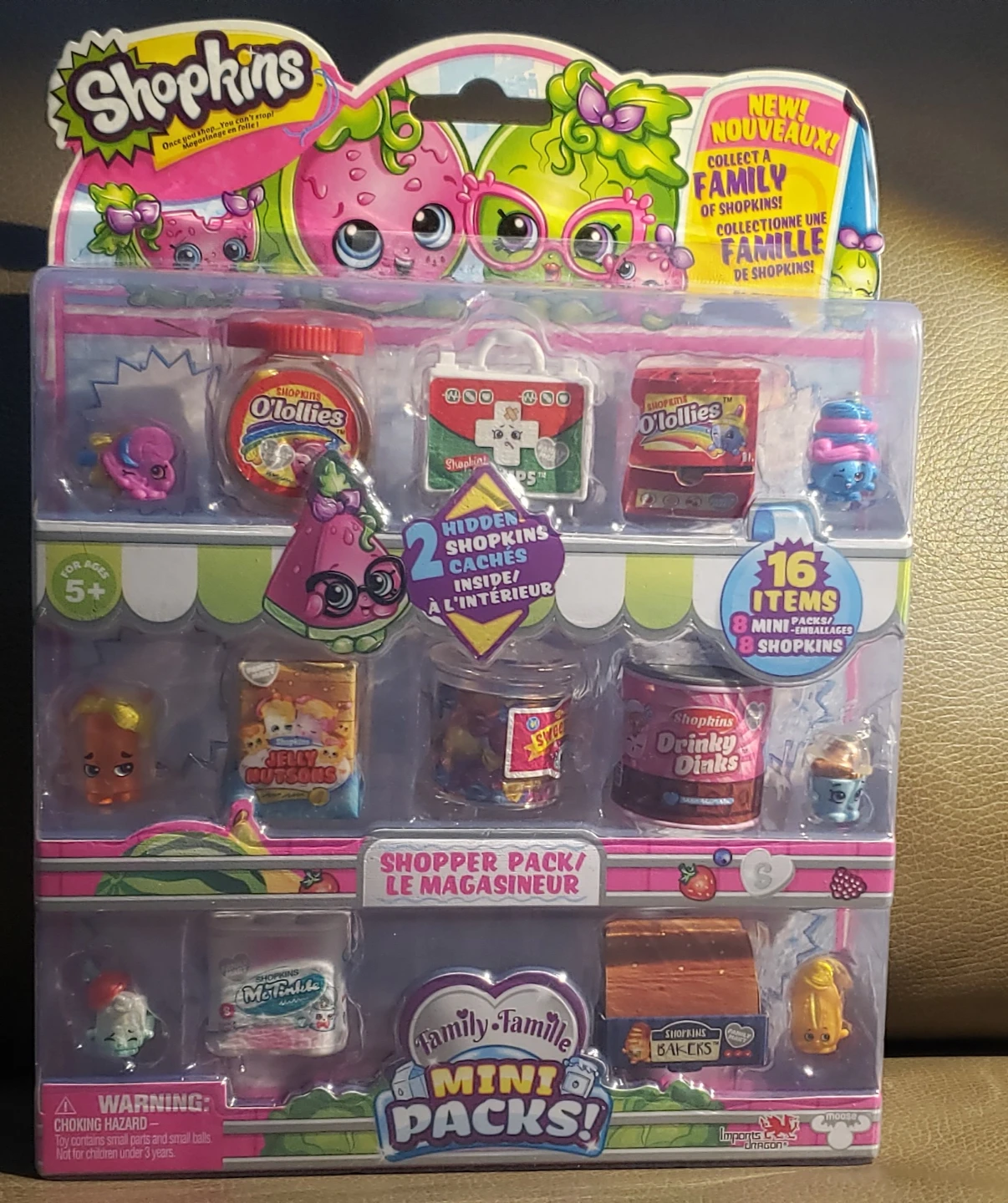Shopkins Family Mini Packs Shopper Pack, NEW!