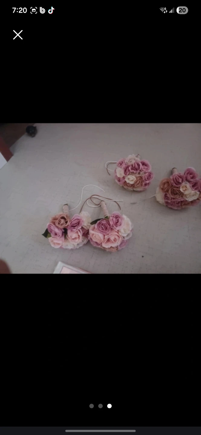 Artificial Rose Bouquet Set