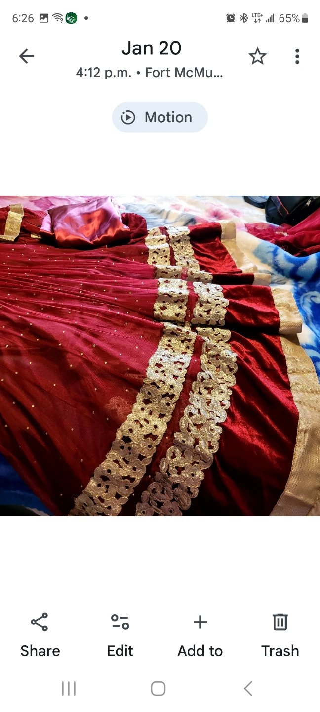 Red Embellished Dress - photo 2