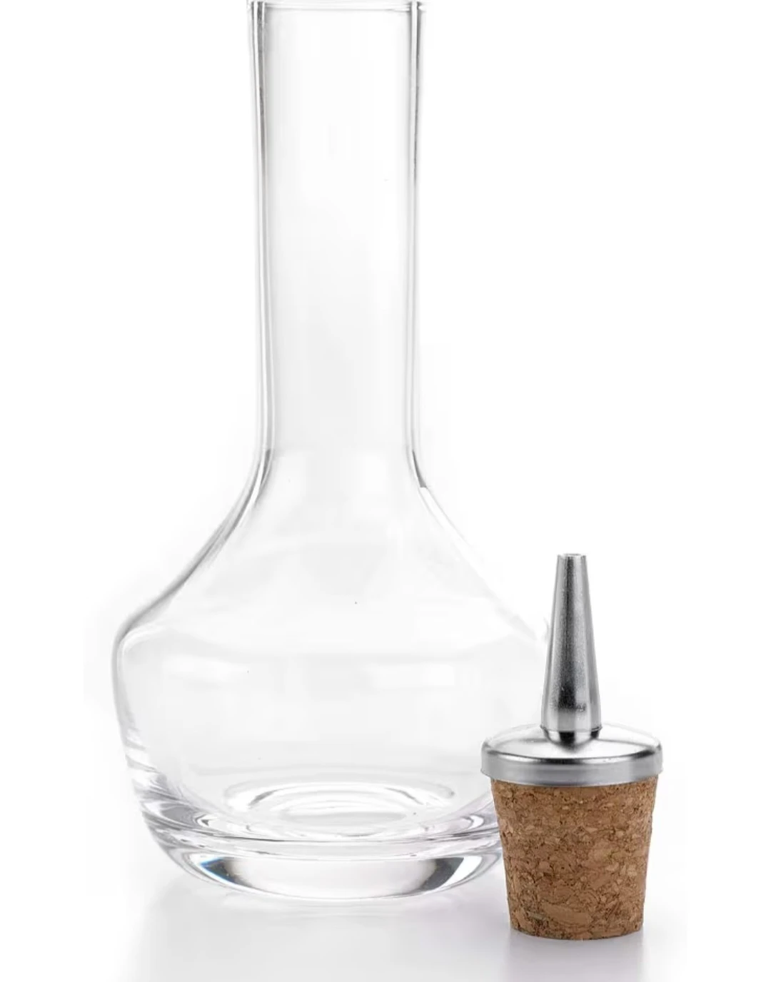 Glass Liquor Pourer with Cork Spout - photo 3