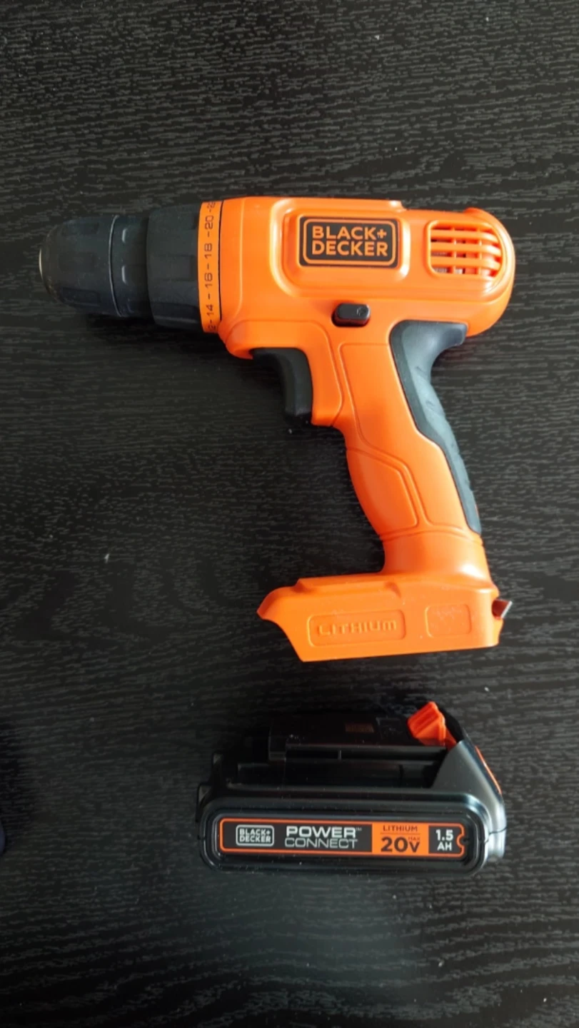 BLACK+DECKER 20V Cordless Drill with 30-Pcs Accessory Kit - photo 2