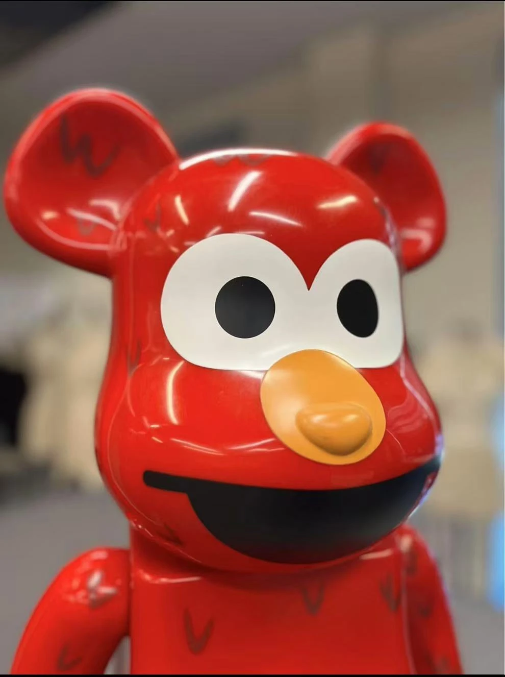 BE@RBRICK Sesame Street Elmo 1000% Figure - photo 3