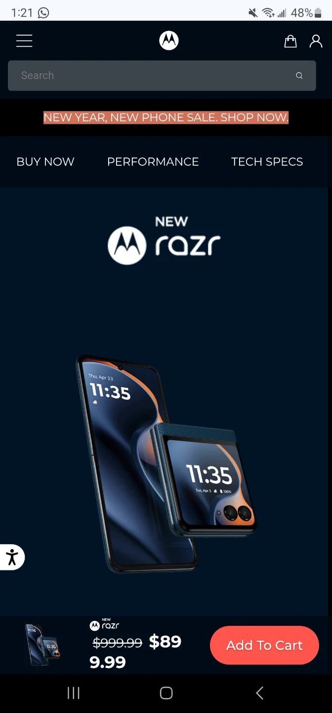 Motorola Razr 2025 256gb Gibraltar Blue like new condition