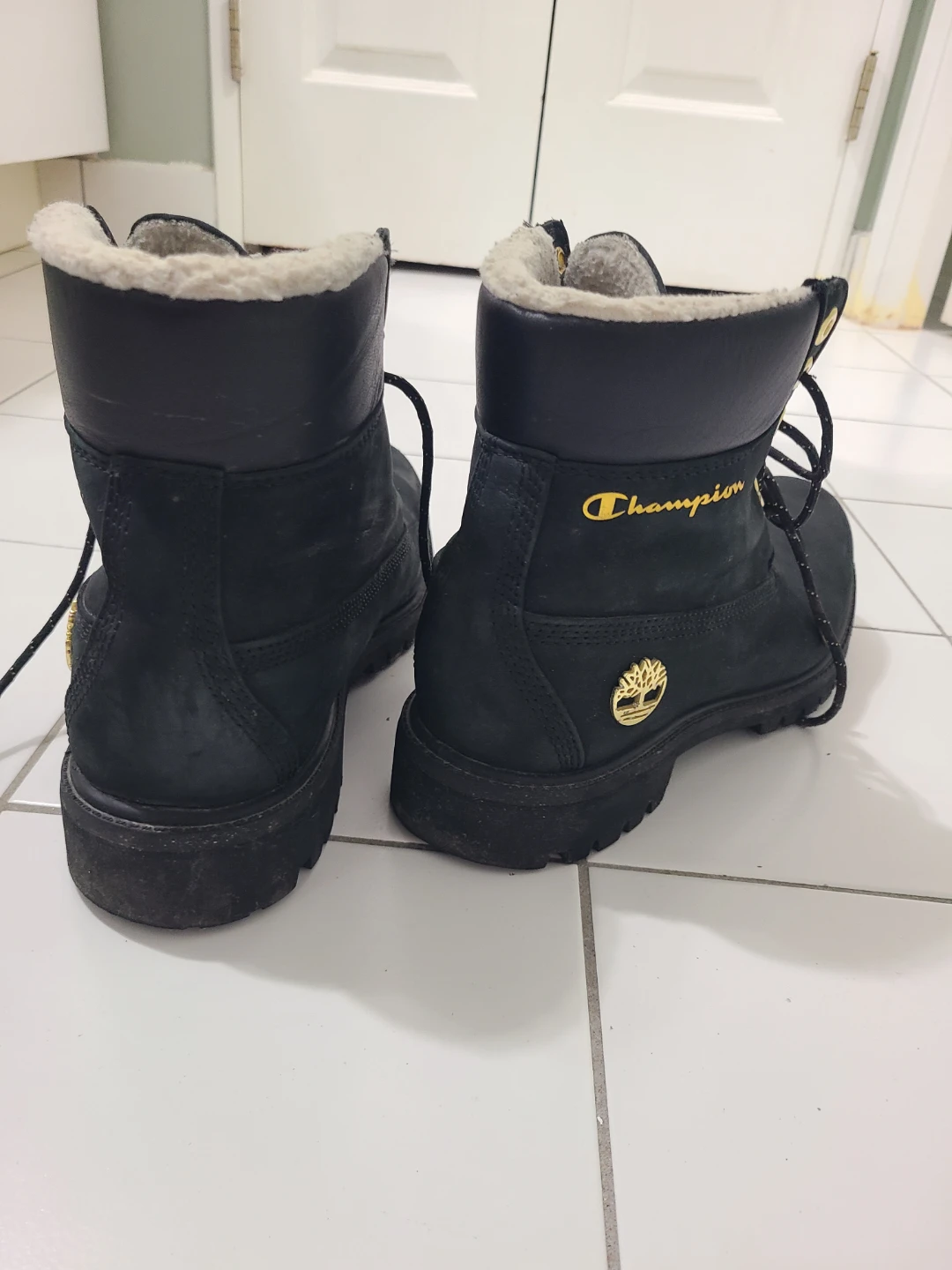 Timberland x Champion Black Winter Boots - photo 4
