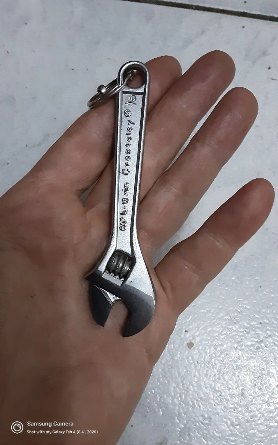 Crescent Adjustable Wrench Keychain - photo 2