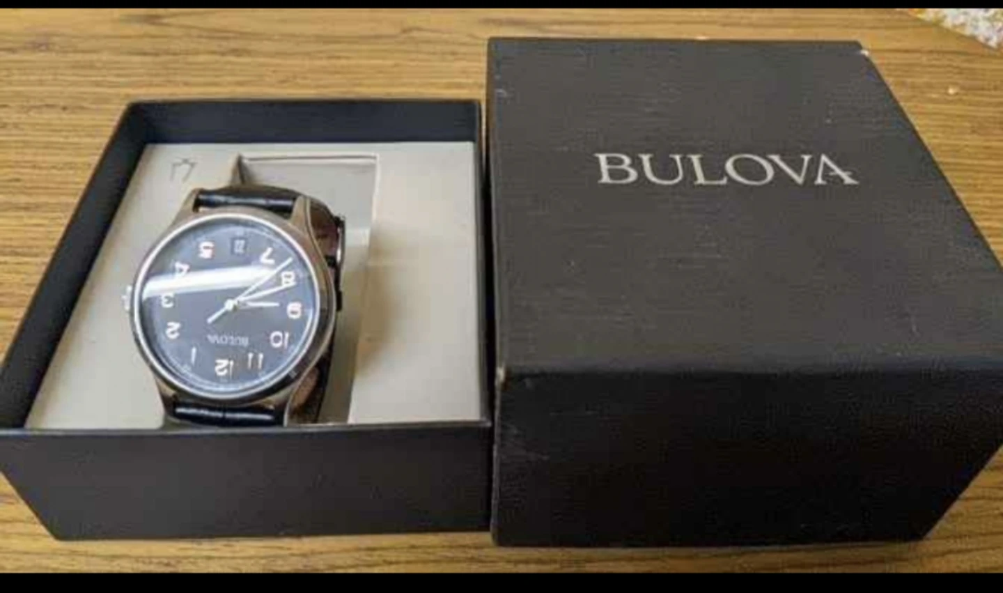 Bulova Men's Watch with Box