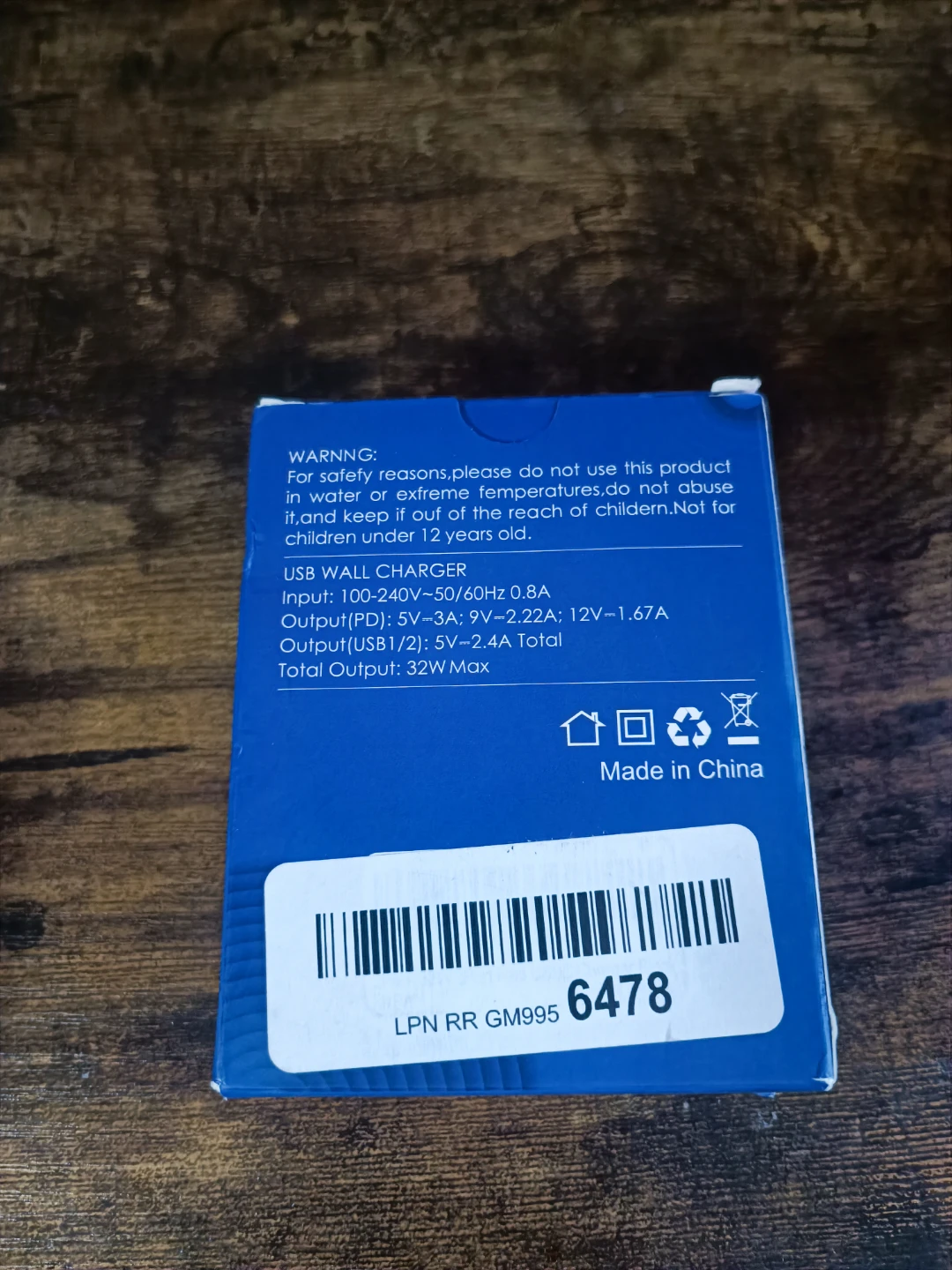 32W USB Wall Charger - Dual PD Ports - photo 3