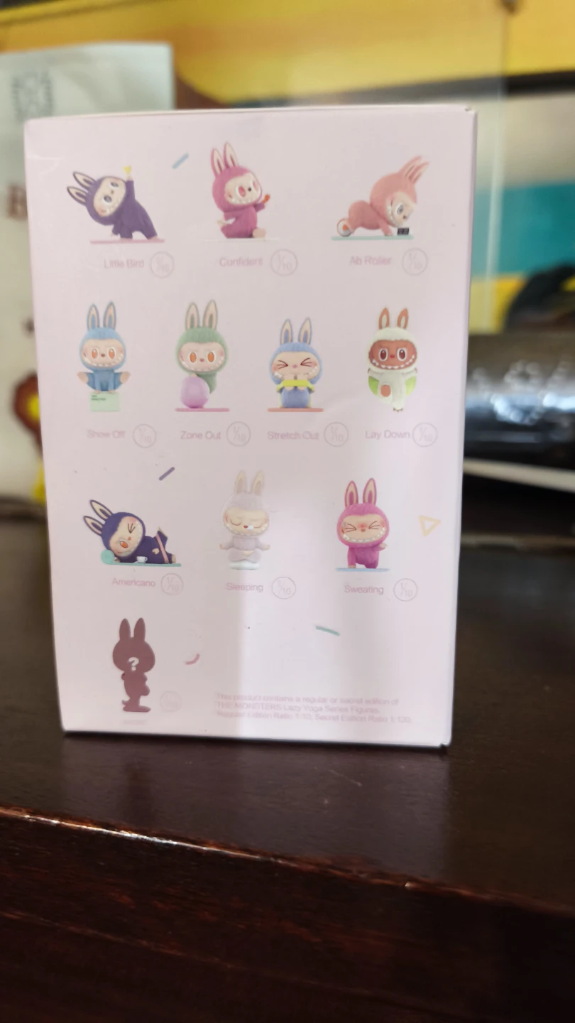 Pop Mart THE MONSTERS Lazy Yoga Series Figure LABUBU - photo 3