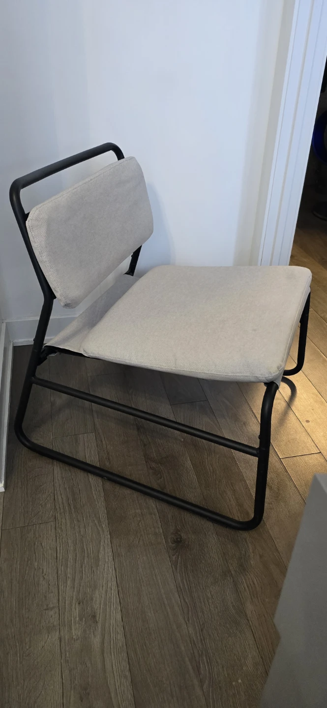 IKEA LINNEBÄCK Chair - Orsta Light Gray