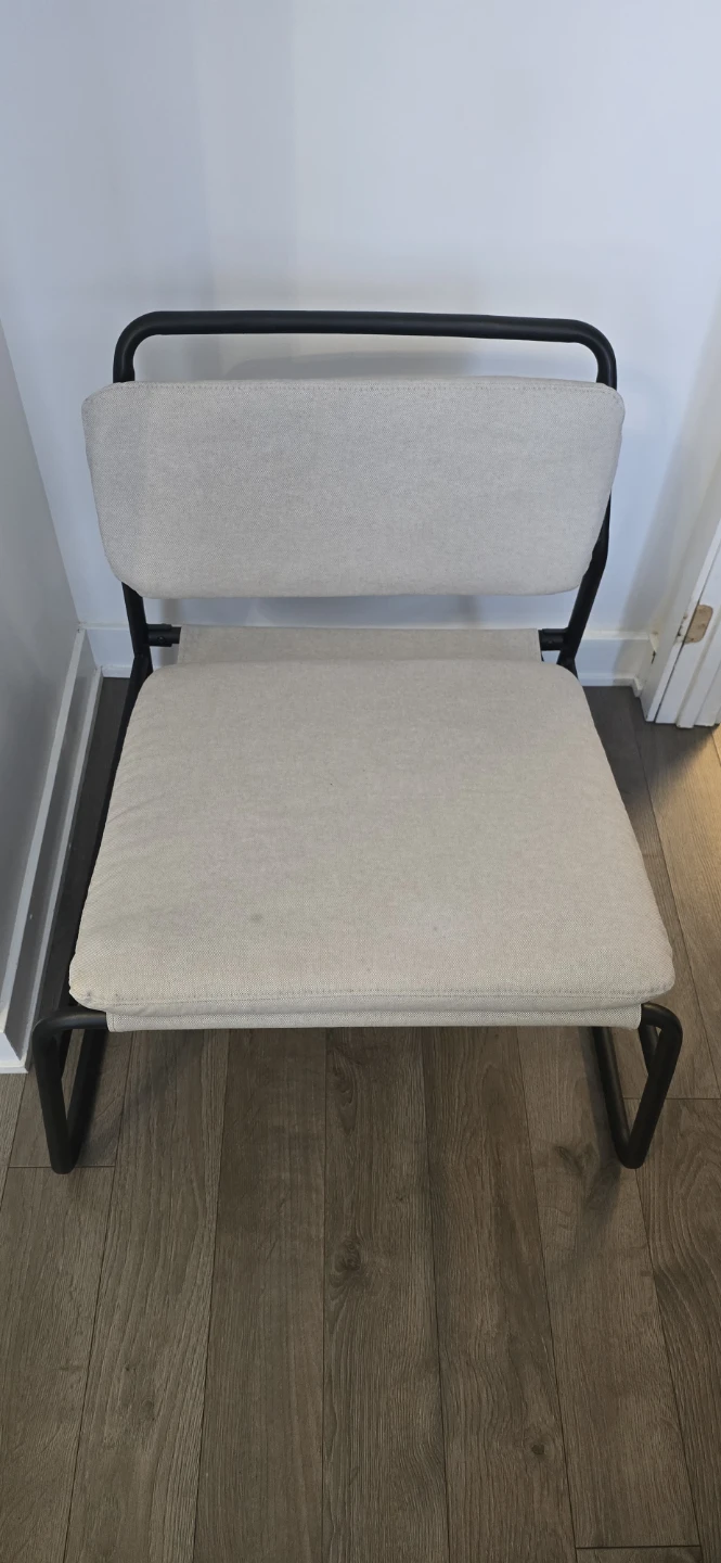 IKEA LINNEBÄCK Chair - Orsta Light Gray - photo 3