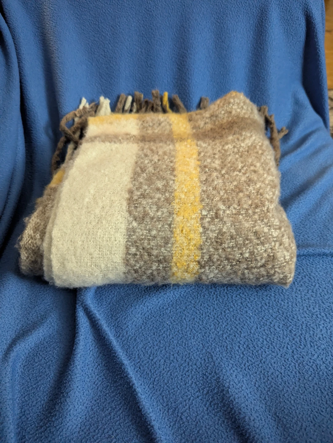 Cozy Plaid Throw Blanket