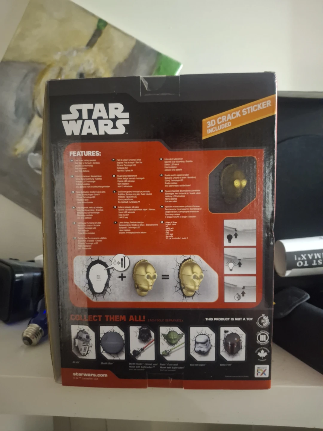 Star Wars C-3PO 3D Deco Light - photo 3