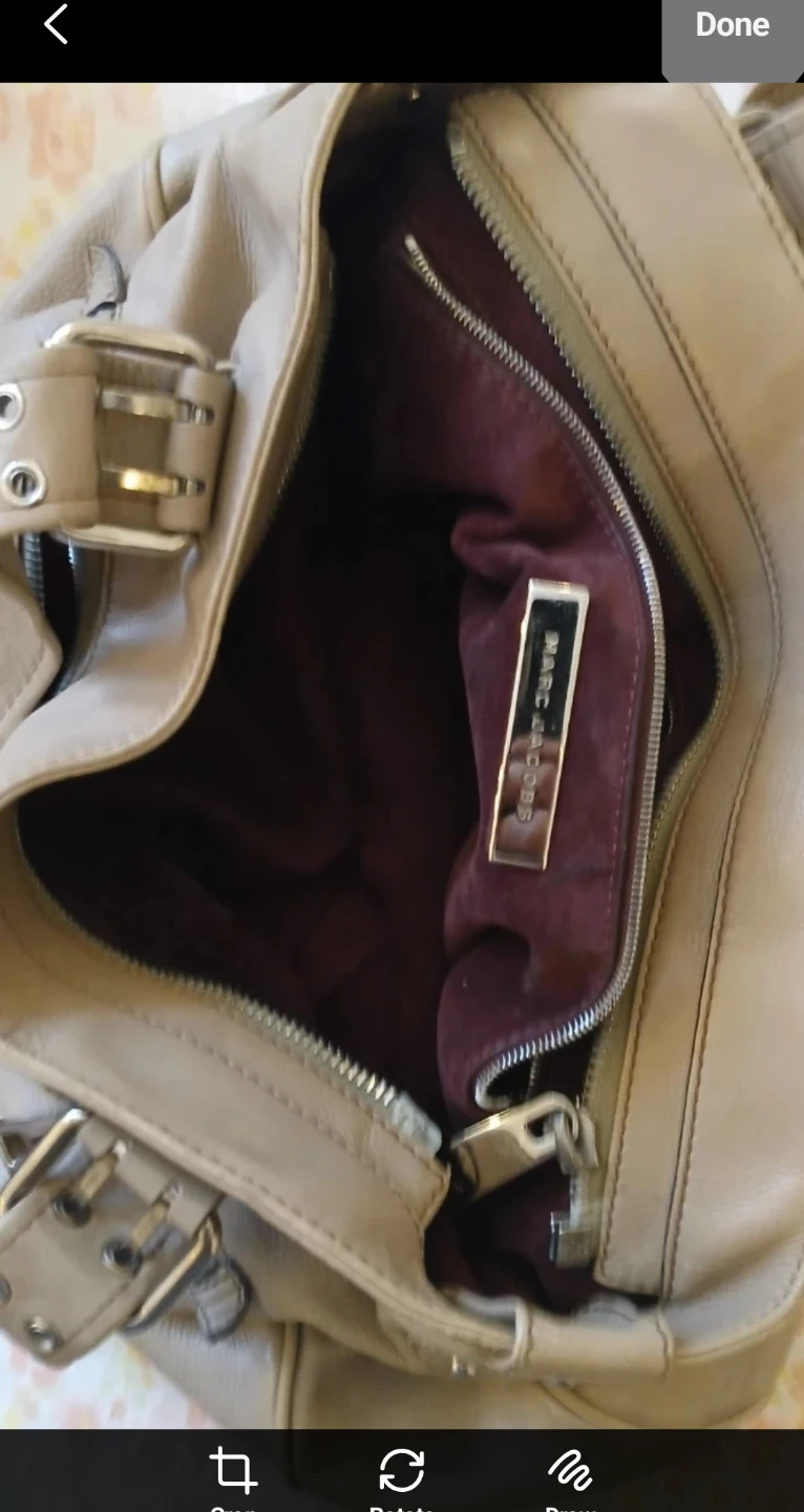 Marc Jacobs Beige Leather Shoulder Bag - photo 2