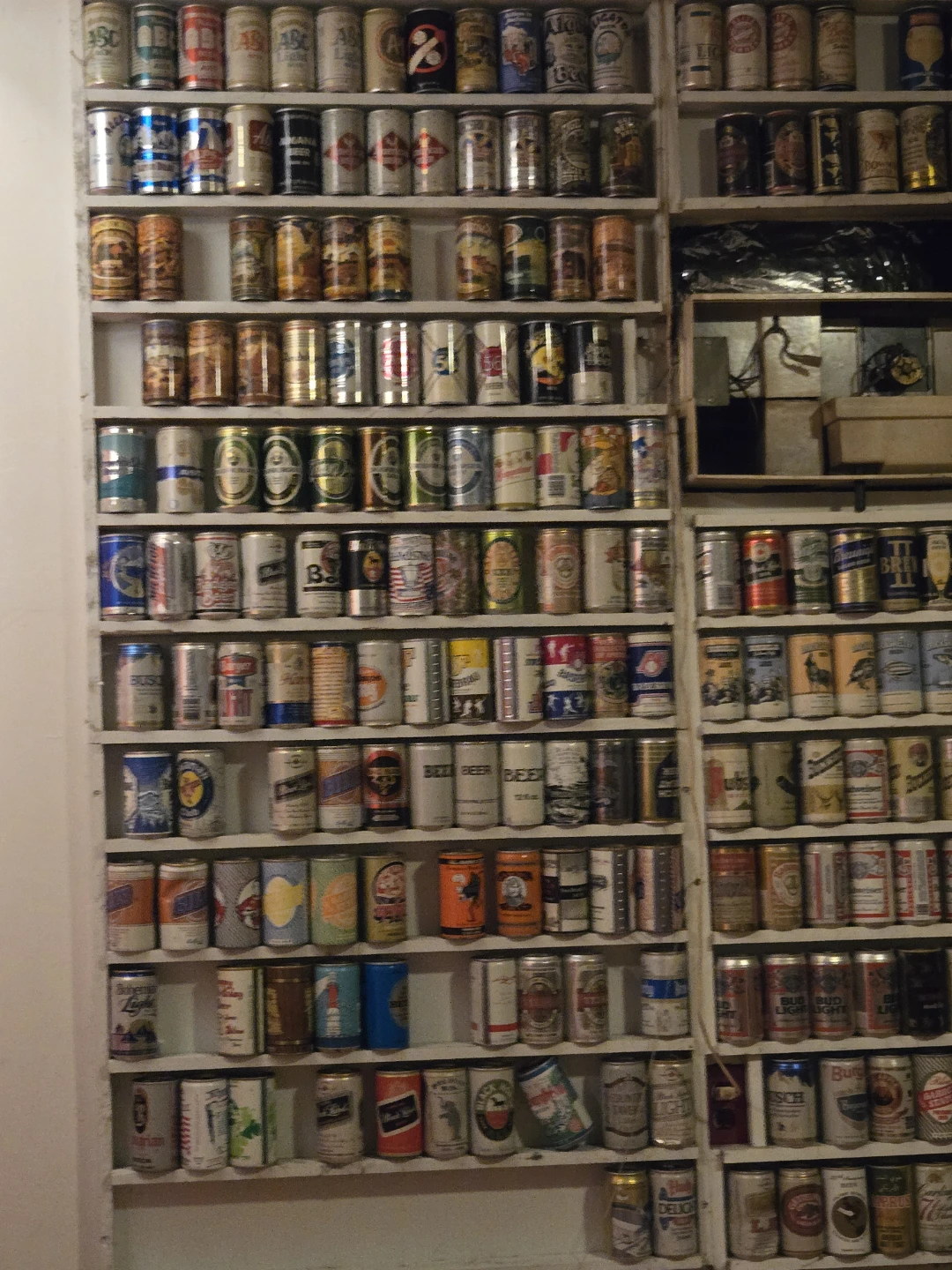 Vintage Beer Can Collection