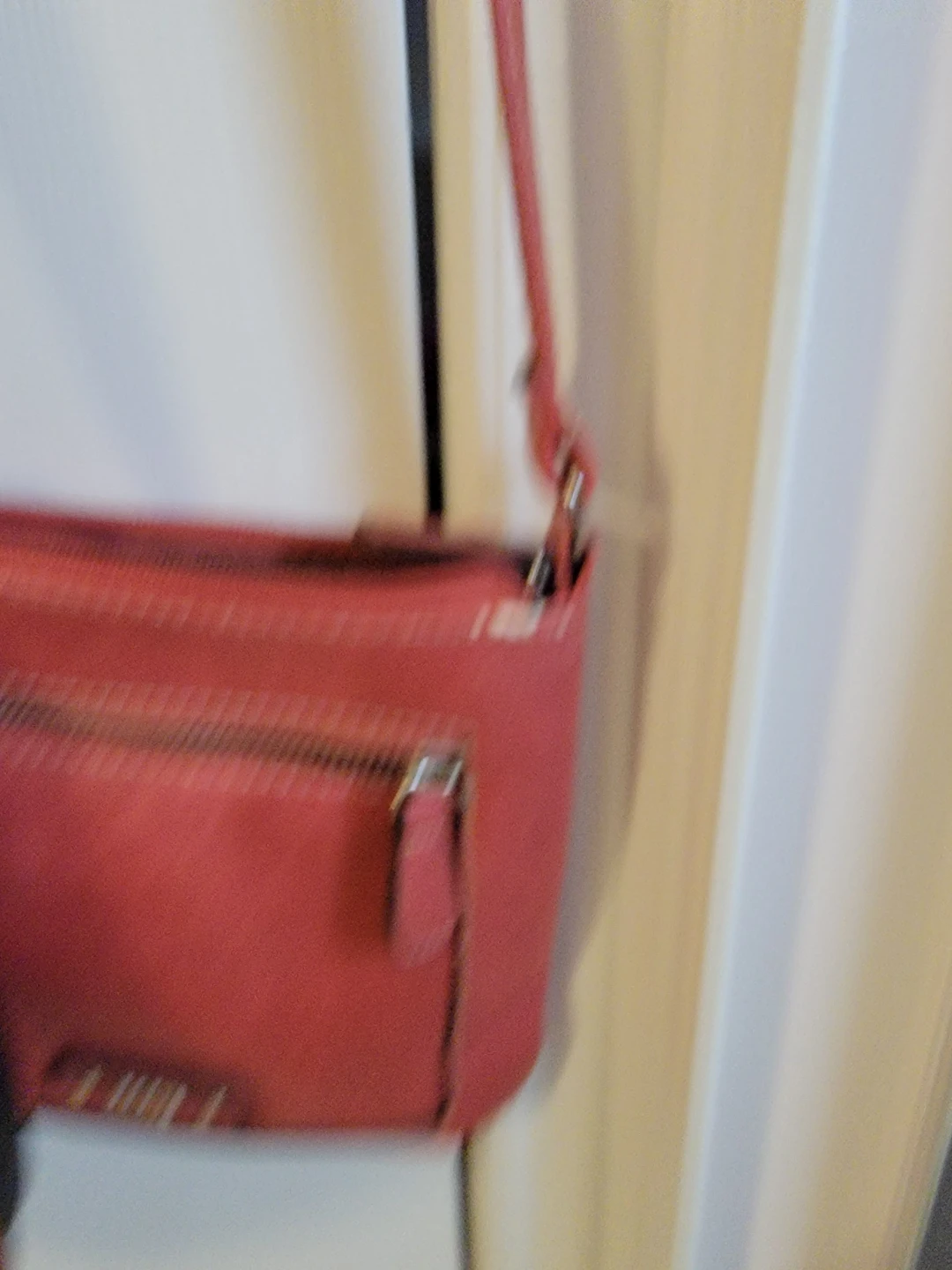 Red Crossbody Purses (2) and Black/Brown Shoulder Bag (1) - photo 4