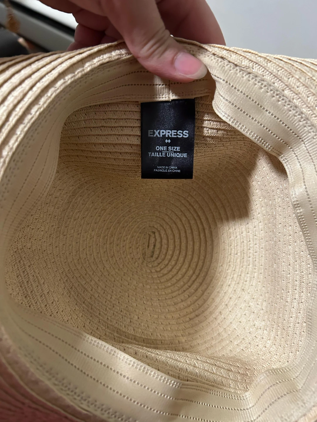 Express One Size Beige Sun Hat - photo 5