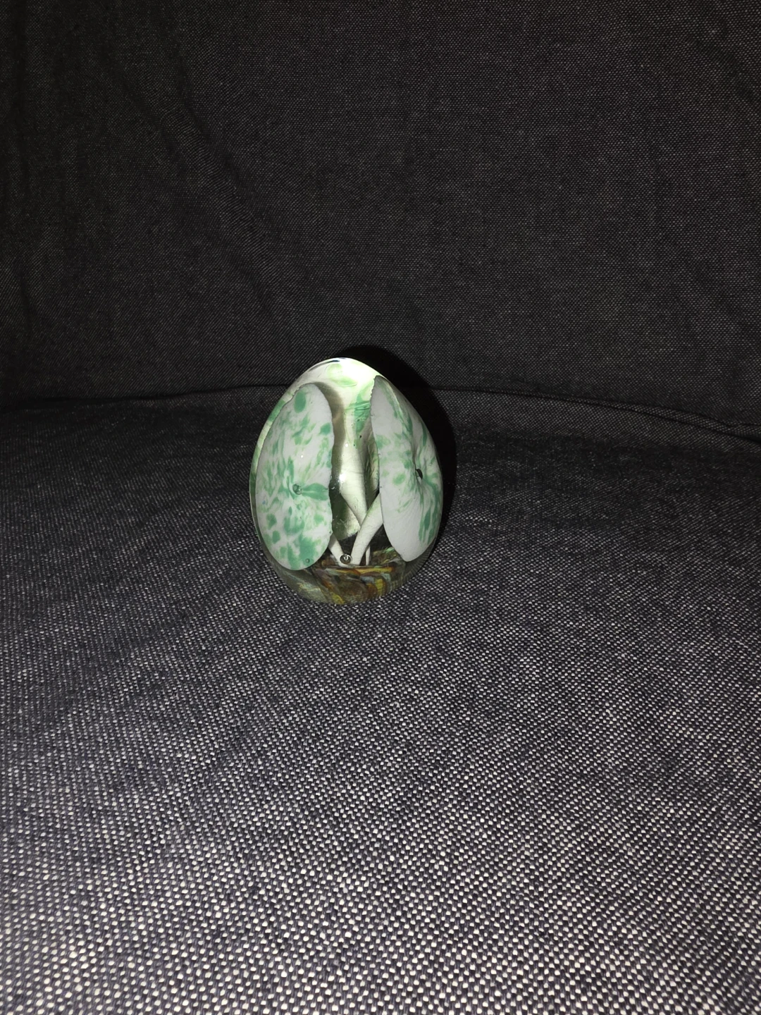 Vintage Art Glass Paperweight