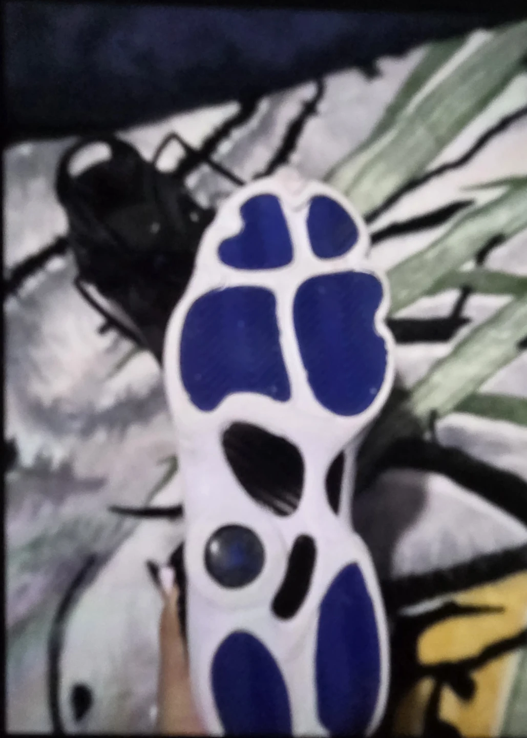 Jordan 6 Rings Black Blue Youth Shoes - photo 3