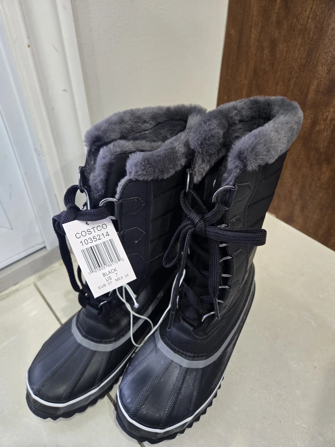 JBU BRAND Black Winter Boots - US 7