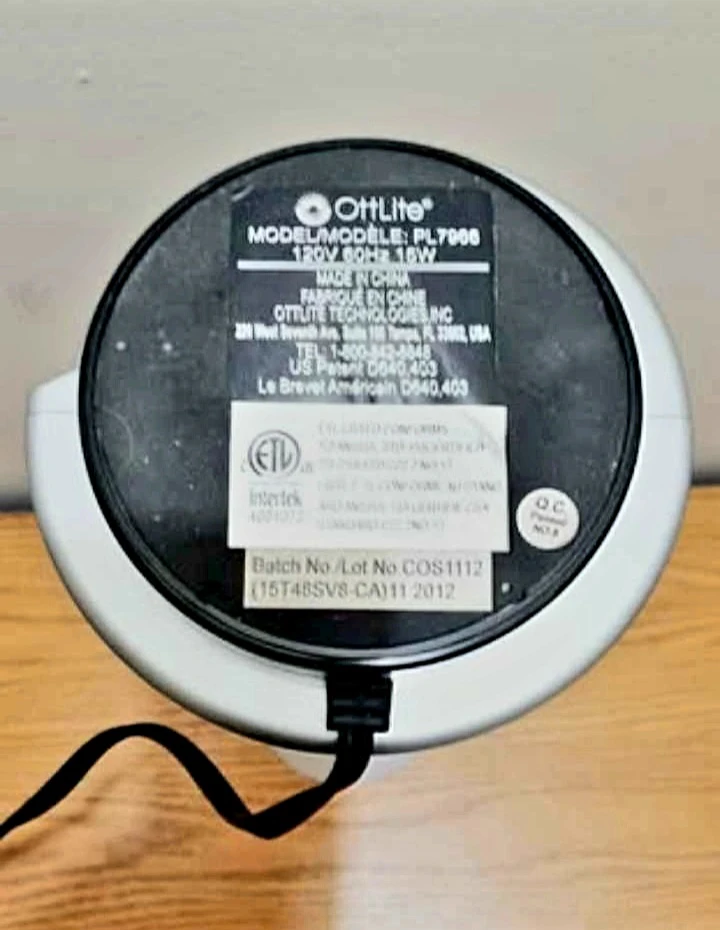 Vtg Rare Ott Lite Adjustable Tulip Lamp - photo 5