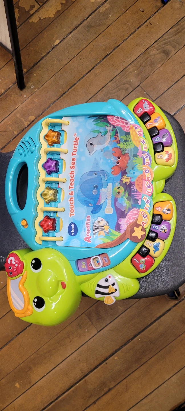 VTech Touch & Teach Sea Turtle Toy