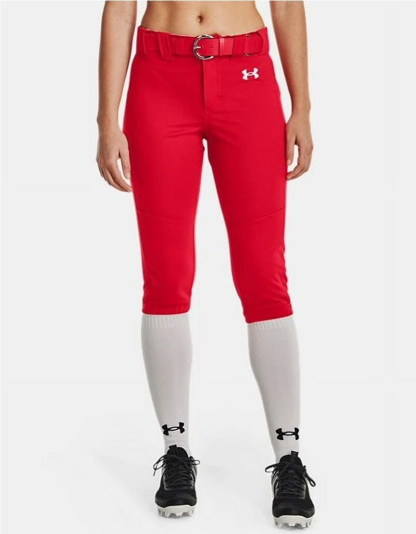 Under Armour Women’s Utility Softball Pants XL, Red