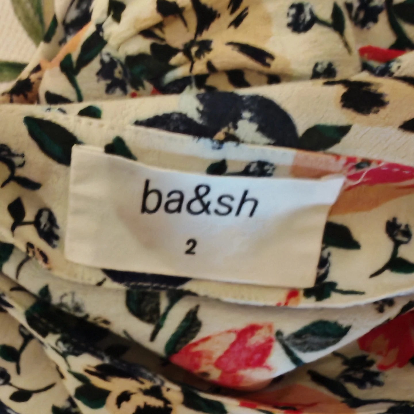 ba&sh Floral Print Wrap Dress - Size 2 - photo 5