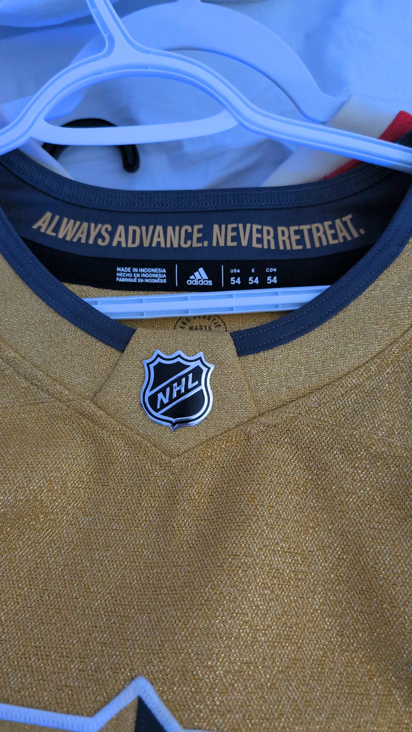 Vegas Golden Knights Adidas NHL Hockey Jersey Size 54 - photo 2