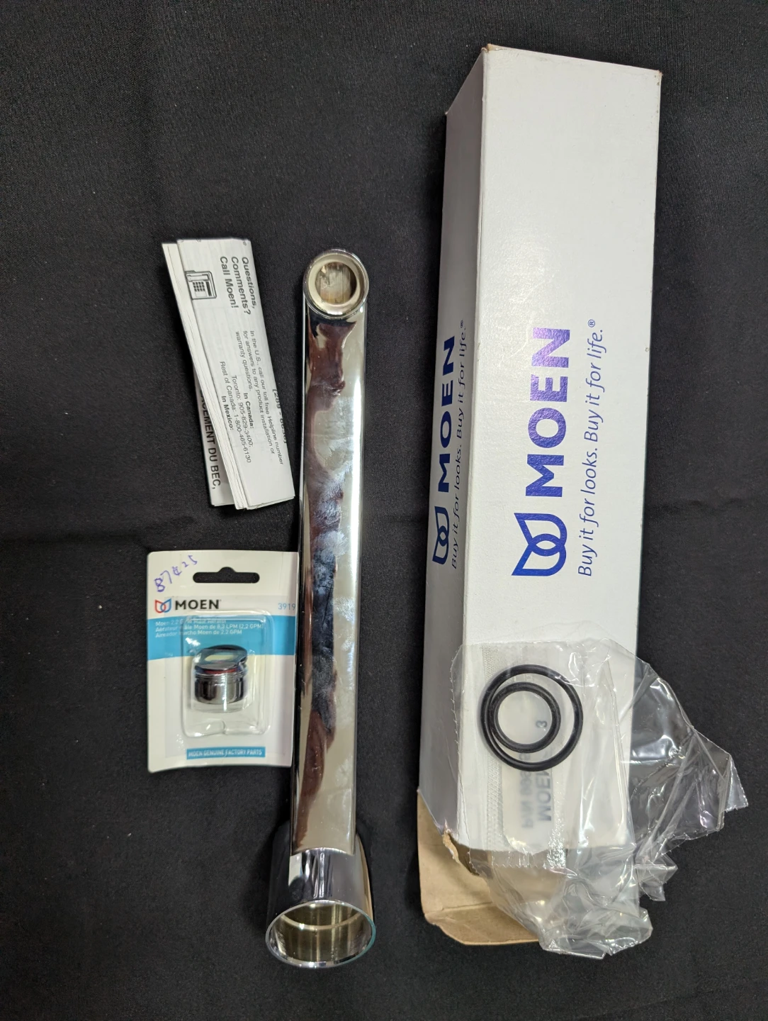 New Moen Kitchen faucet sprout with aerator - photo 2