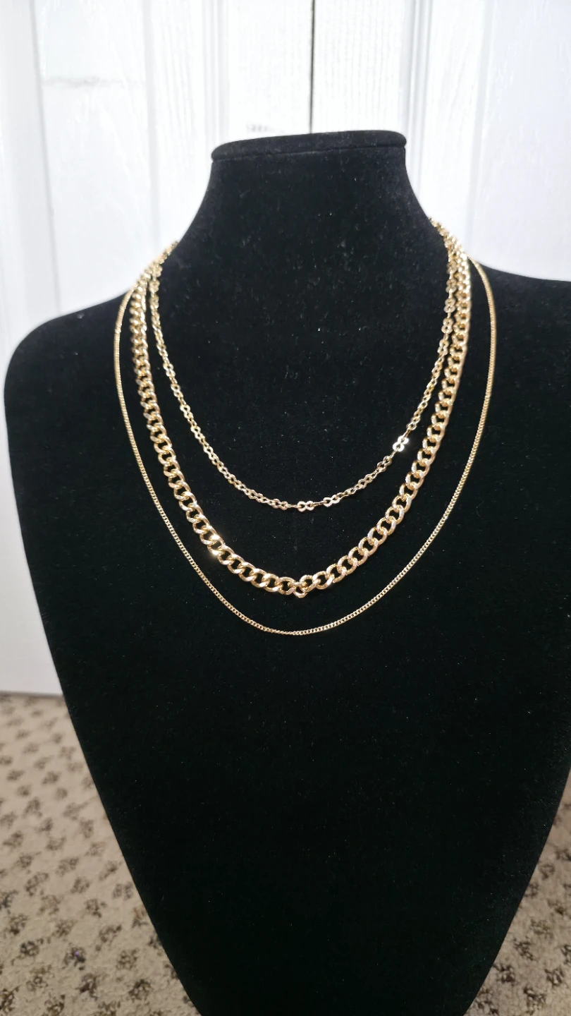 Gold Layered Necklace - photo 2