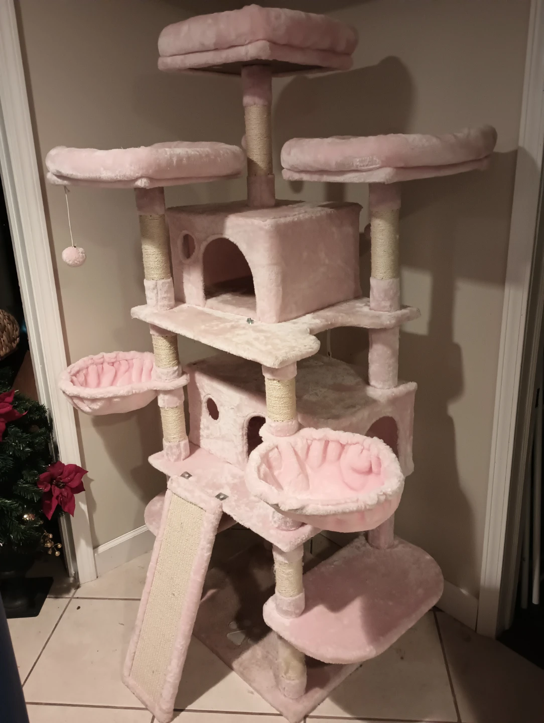 Pink Cat Tree
