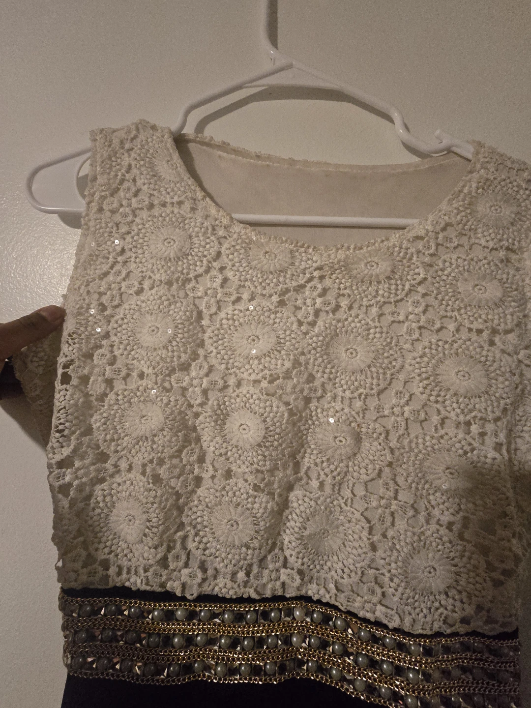 Lace Top Black Maxi Dress - photo 3
