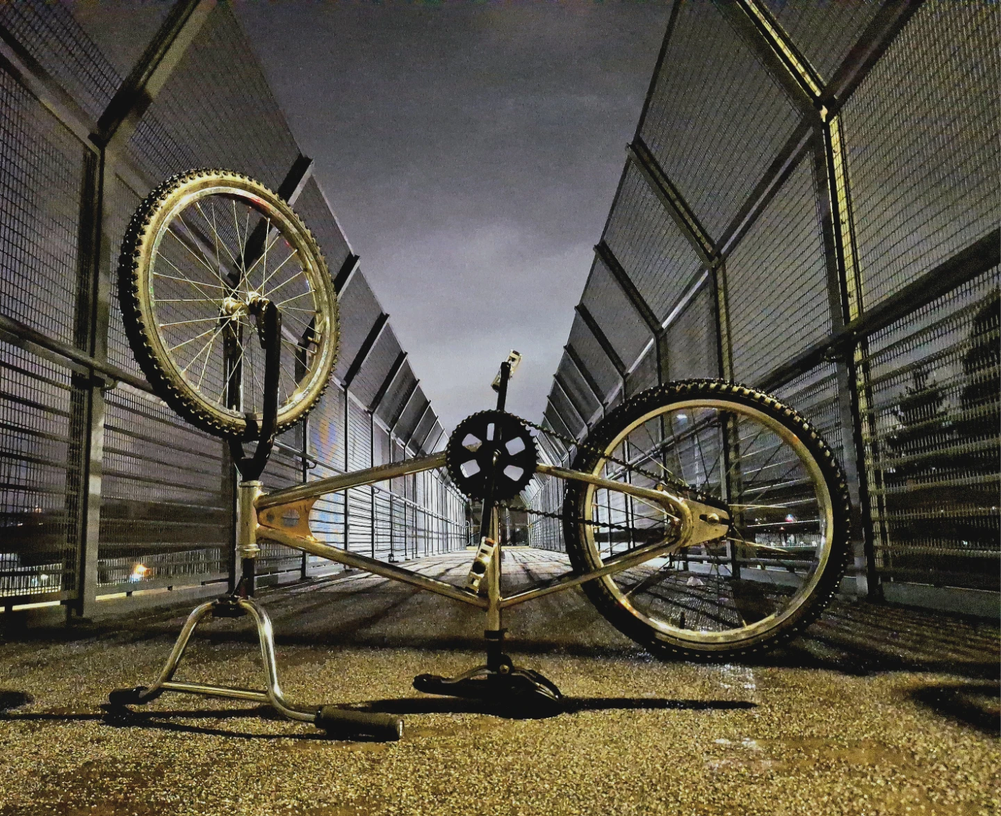 BMX Bike Frame & Wheels