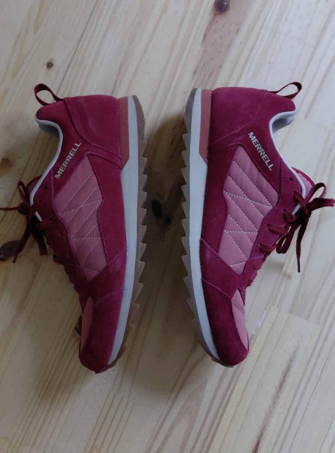Merrell Burgundy Sneakers - Size 8 - photo 3