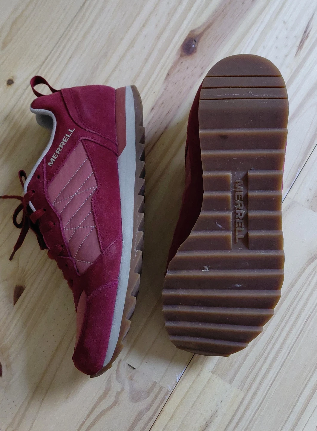 Merrell Burgundy Sneakers - Size 8 - photo 5