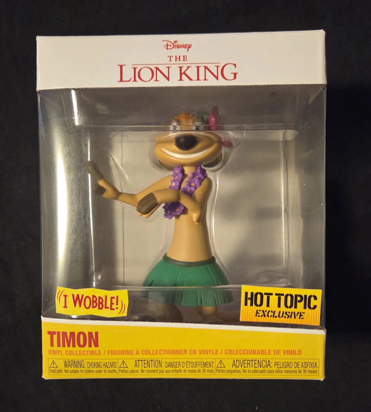 Disney Funko Lion King Timon Wobbler Vinyl Figure