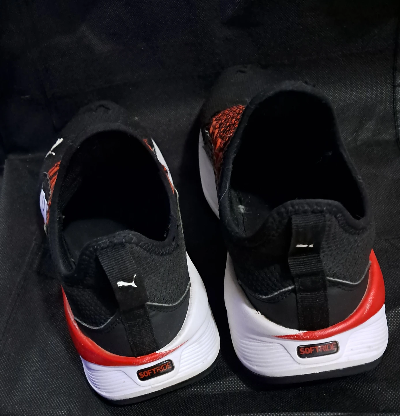 Puma Sofride Running Shoes - Black & Red - photo 3