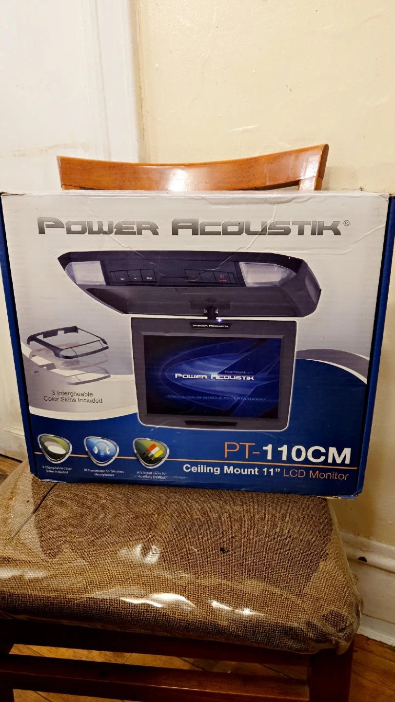 Power Acoustik PT-110CM Ceiling Mount 11" LCD Monitor