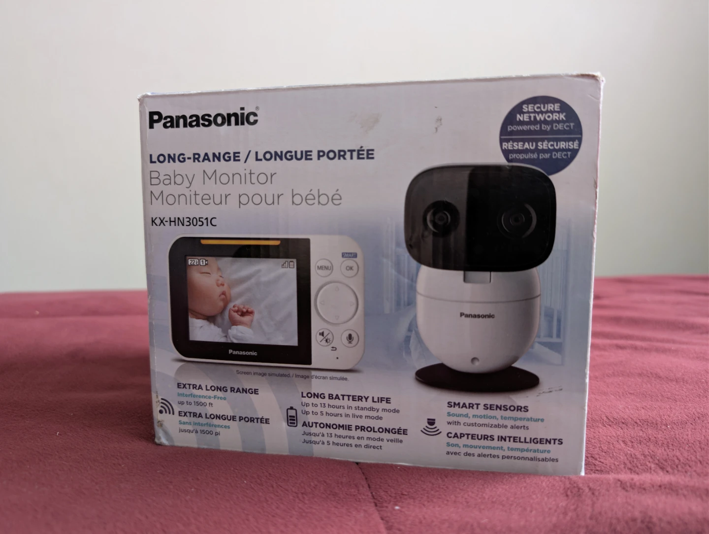Panasonic KX-HN3051C Long-Range Baby Monitor