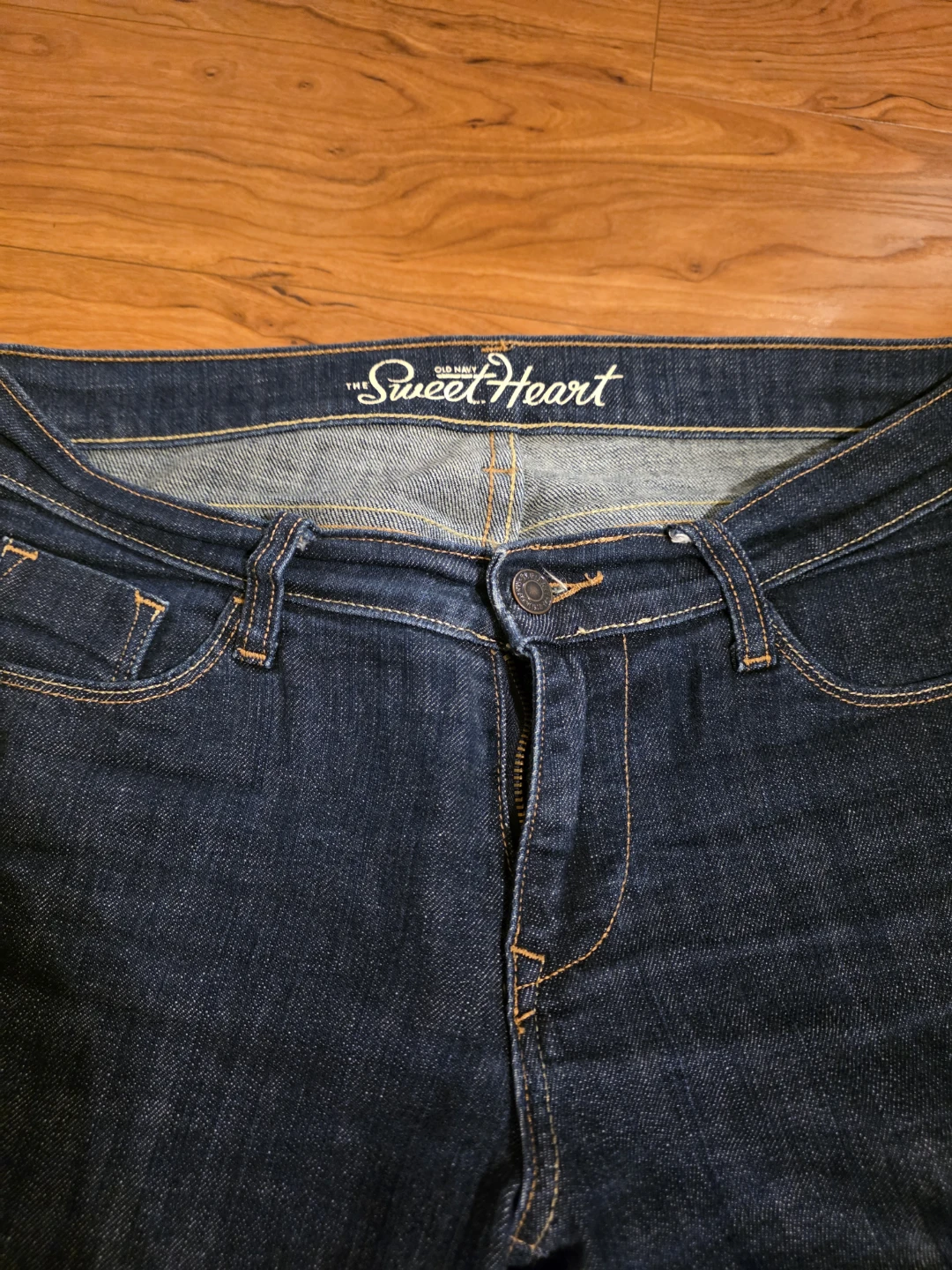 Old Navy Sweetheart Dark Wash Jeans - Size 4 - photo 2