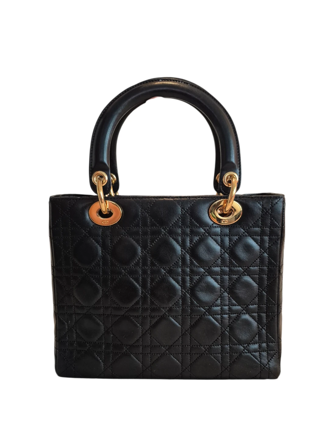 Lady Dior Cannage Lambskin Handbag - photo 2