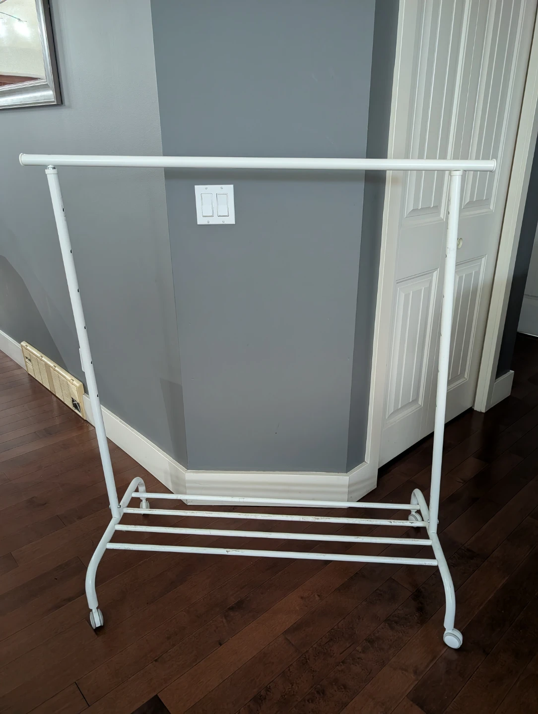 IKEA Rigga Clothes Rack - White