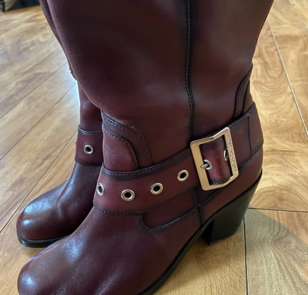 Harley Davidson Heeled Boots, Size 7 - photo 2