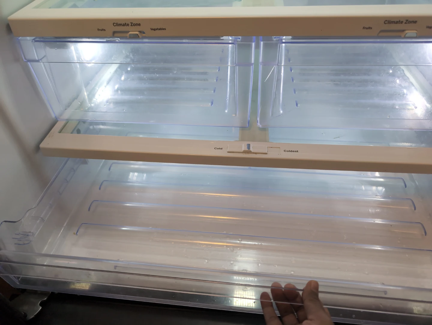 GE French Door Refrigerator - Stainless Steel - photo 4
