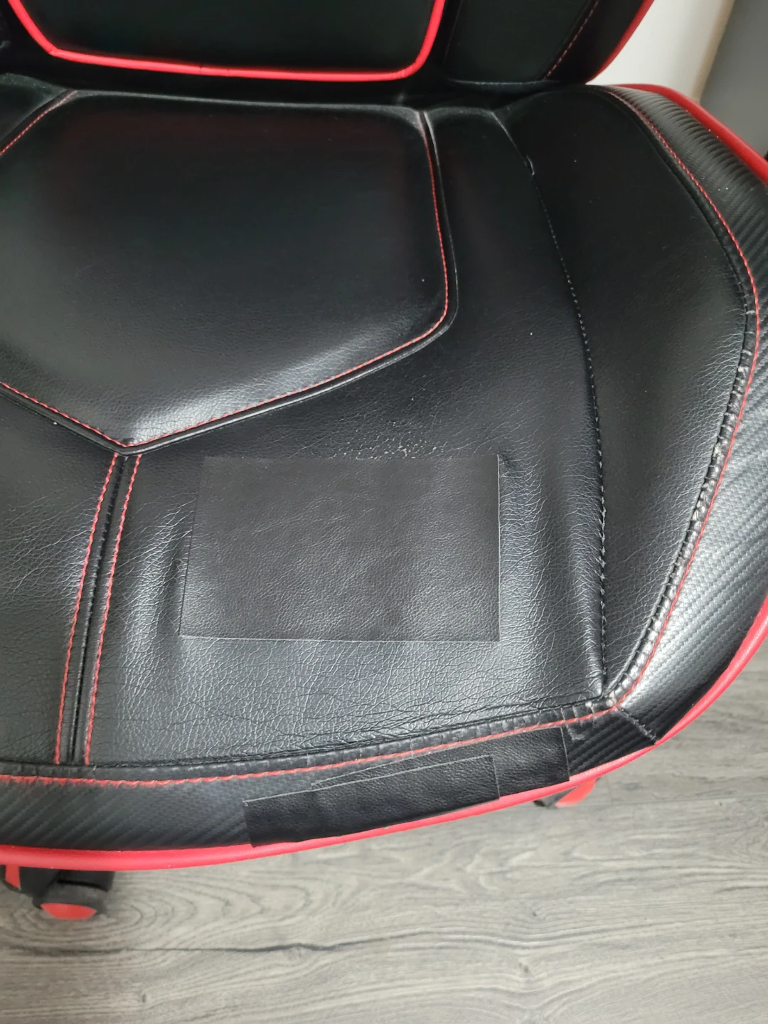 Black and Red Gaming Chair - photo 2