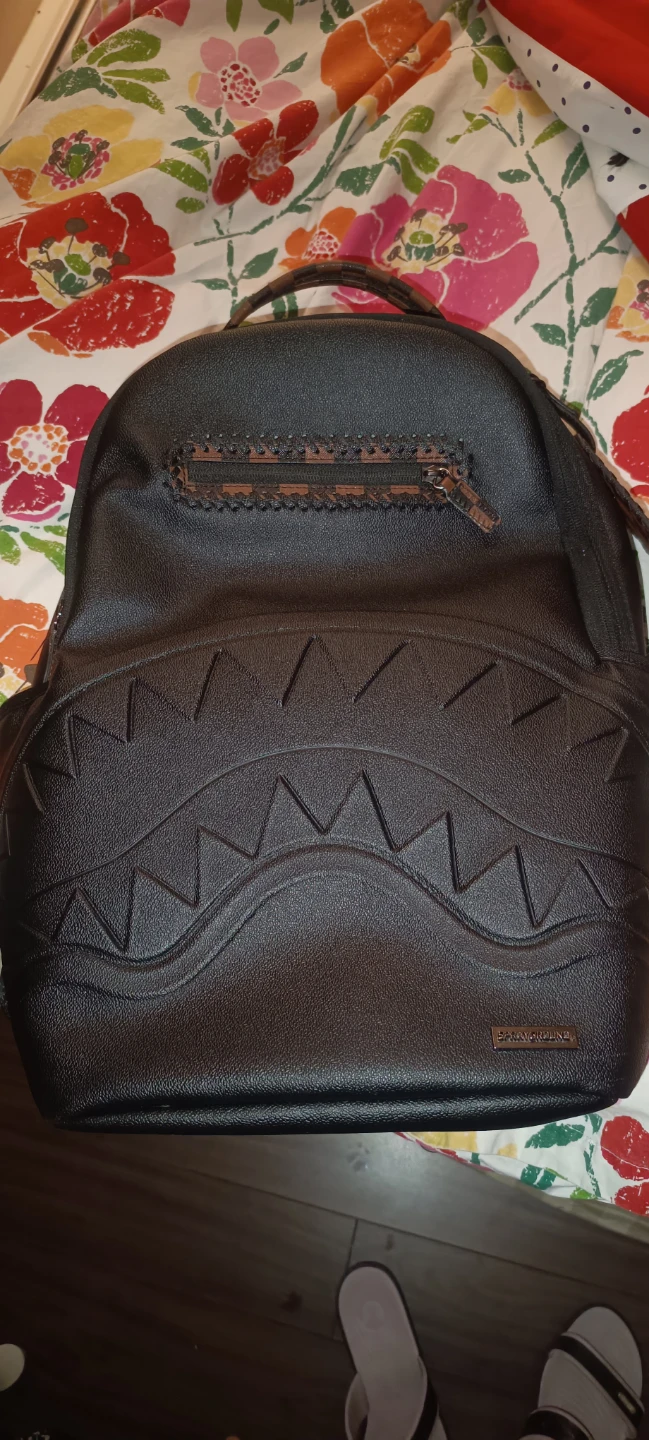 Sprayground Shark Mouth Backpack Black