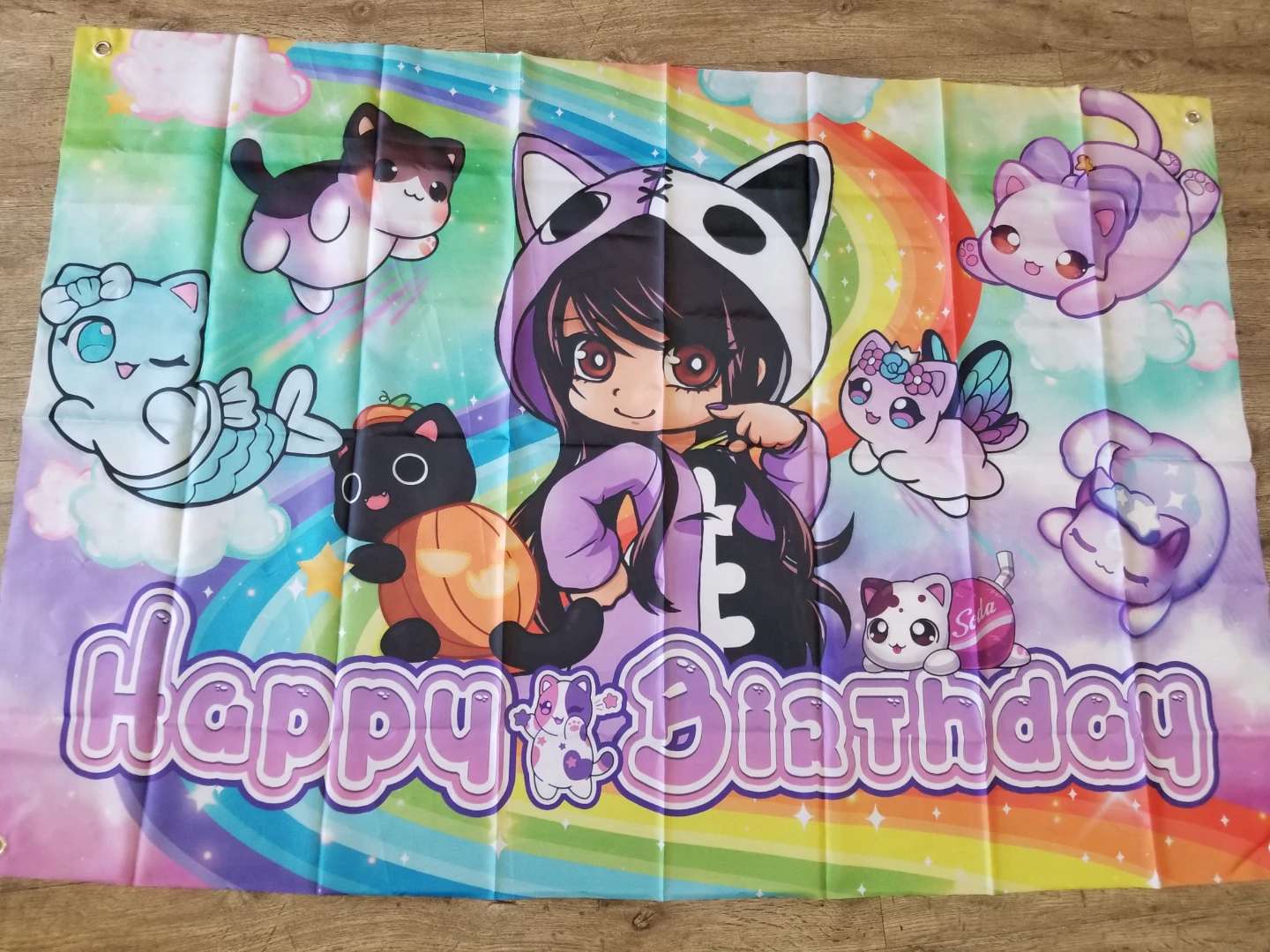 Aphmau Happy Birthday Banner