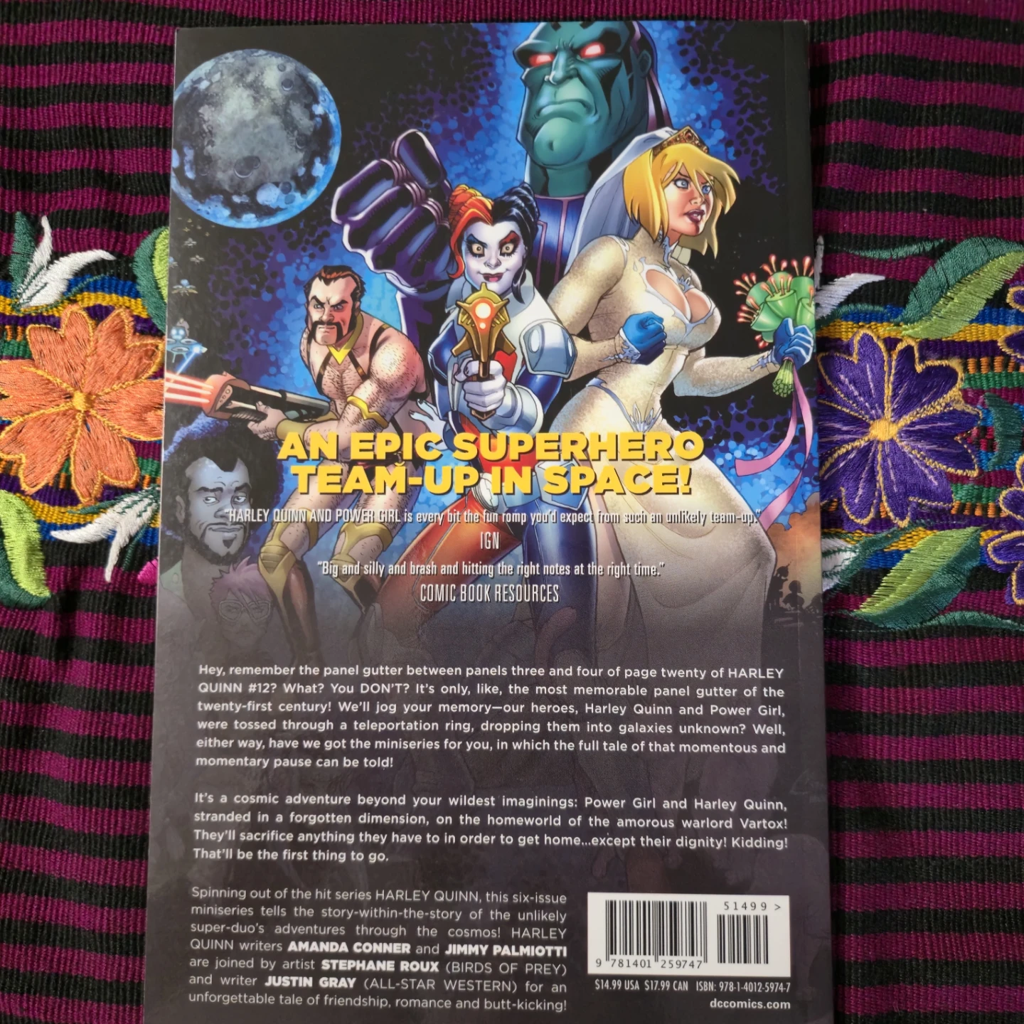 Harley Quinn and Power Girl Comic Book - photo 2